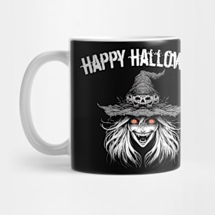 Halloween Witch Face Happy Halloween Mug